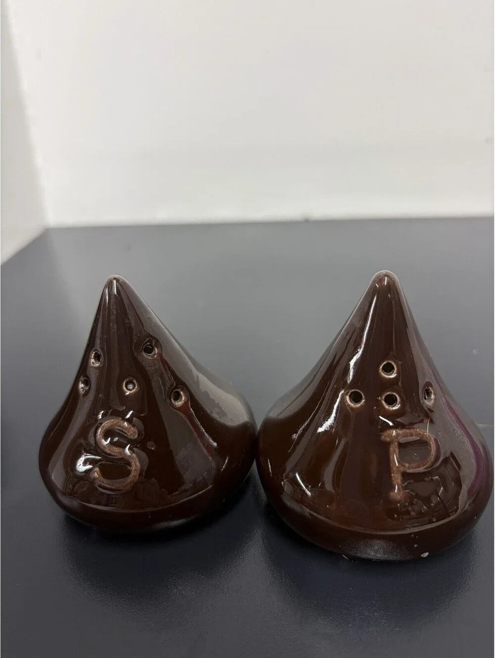 Vintage - “HERSHEY KISS” Salt & Pepper Shakers 2.75